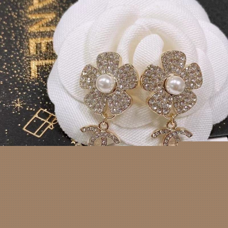 Ch*el earrings
